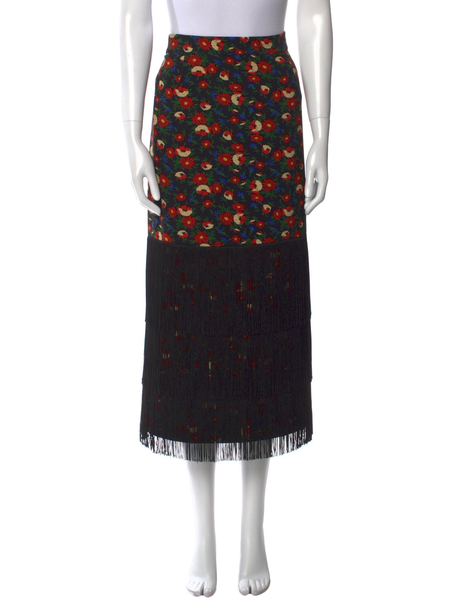 Duro Olowu Printed Midi Length Skirt