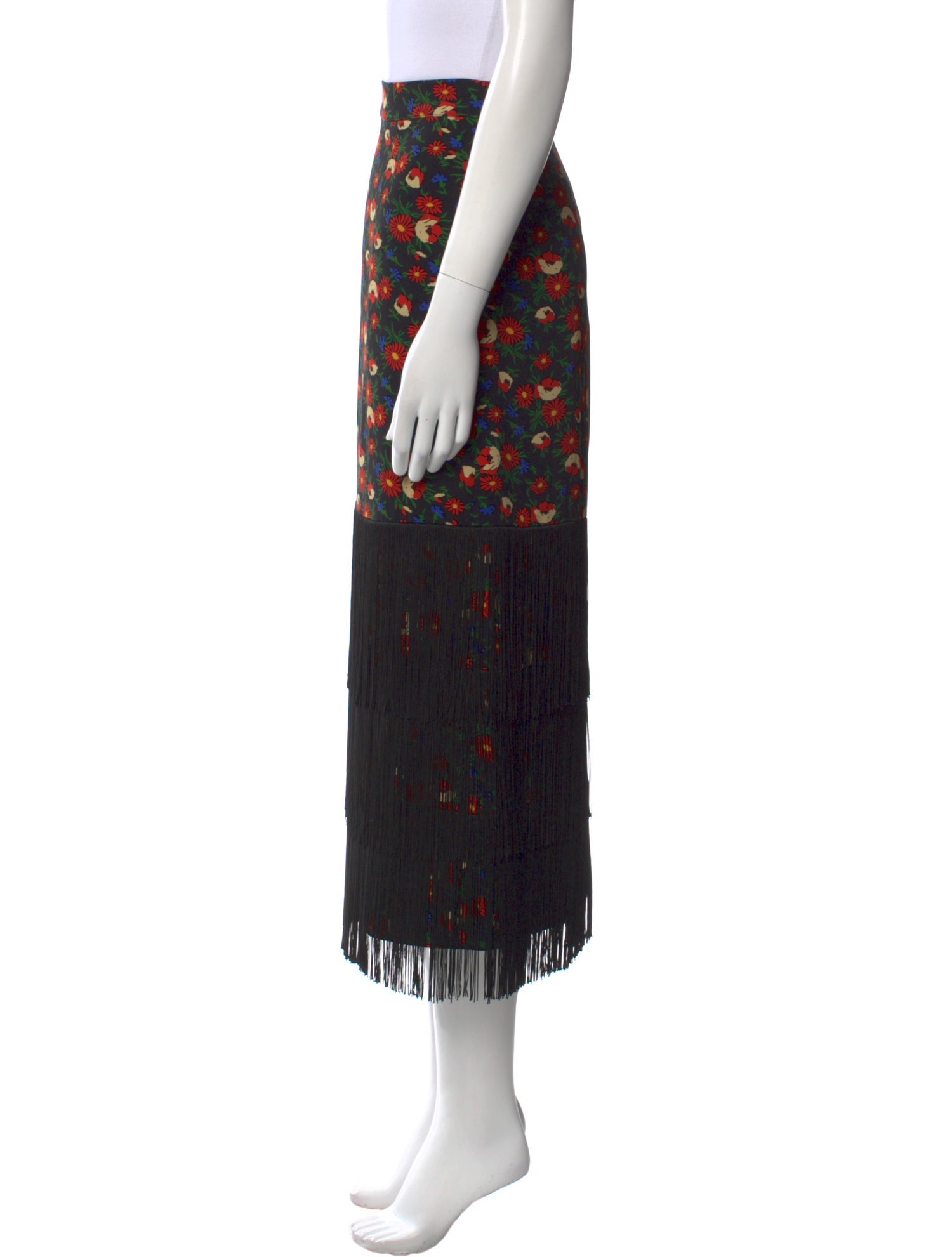 Duro Olowu Printed Midi Length Skirt