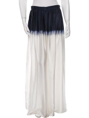 Dusan Silk Wide-Leg Pants w/ Tags