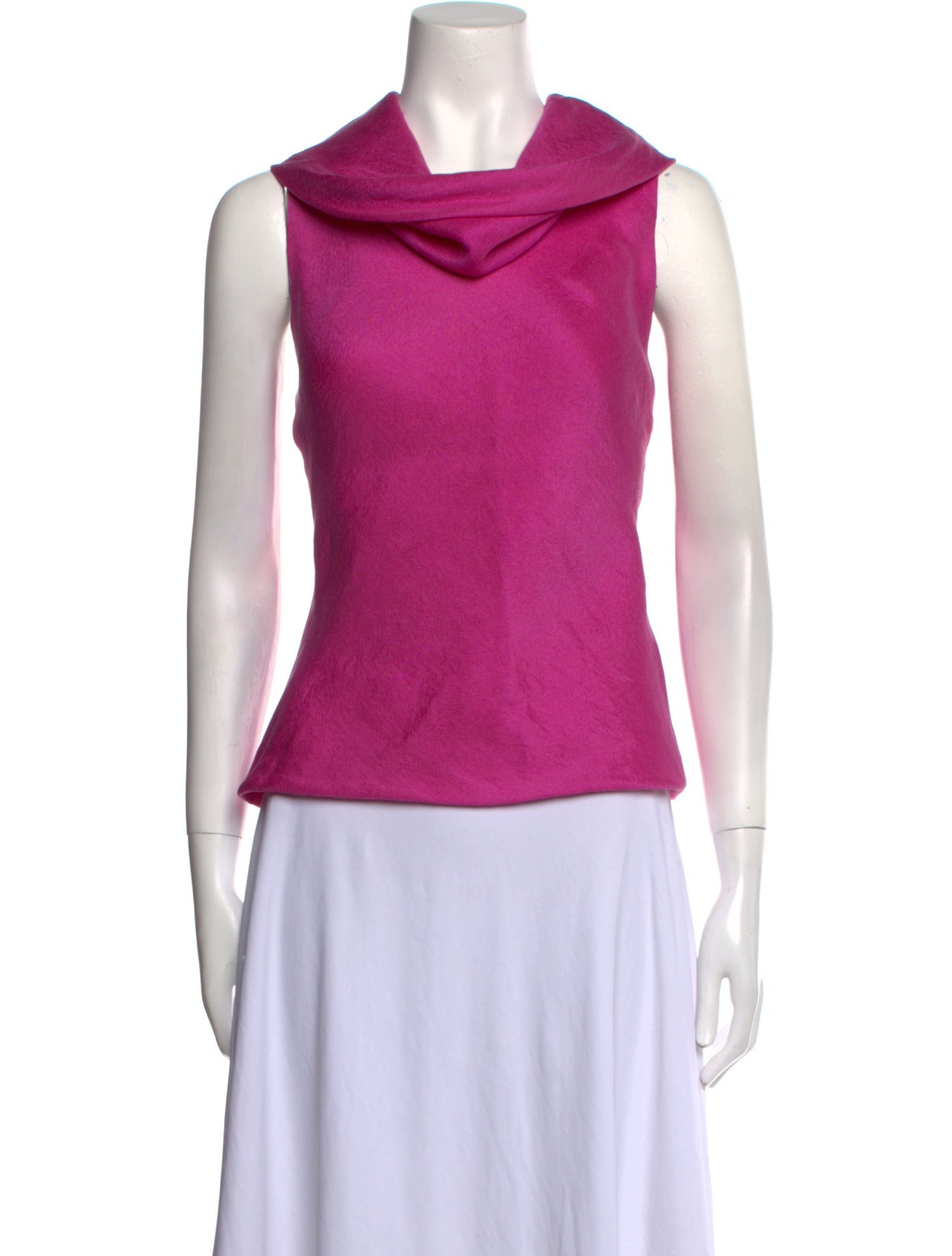 Dusan Silk Cowl Neck Top w/ Tags