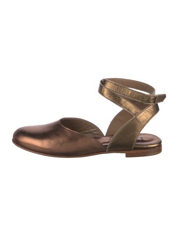 Dusan Flats Patent Leather Slingback 10