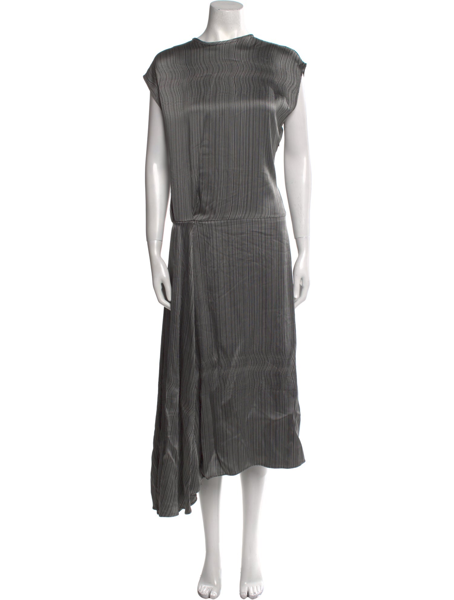 Dusan Crew Neck Long Dress