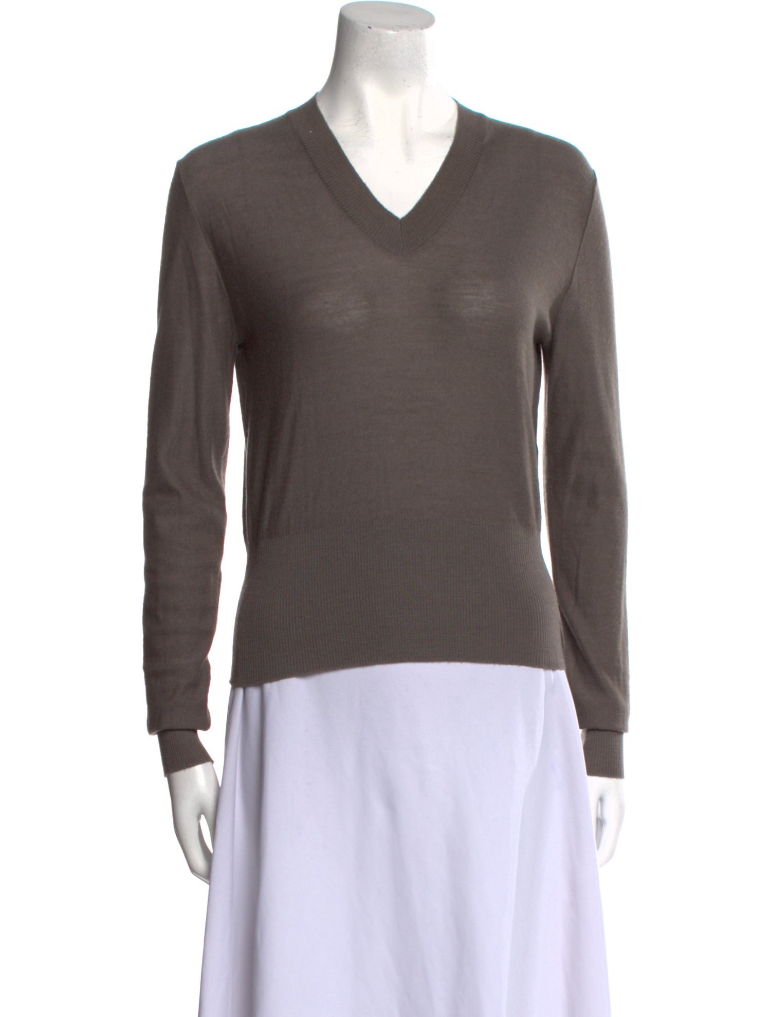 Dusan Cashmere V-Neck Sweater