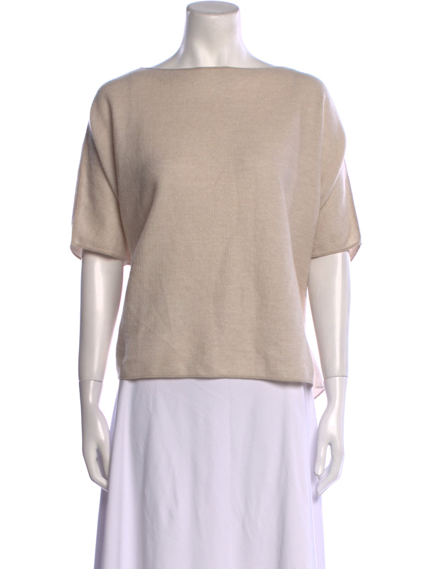 Dusan Cashmere Bateau Neckline Sweater
