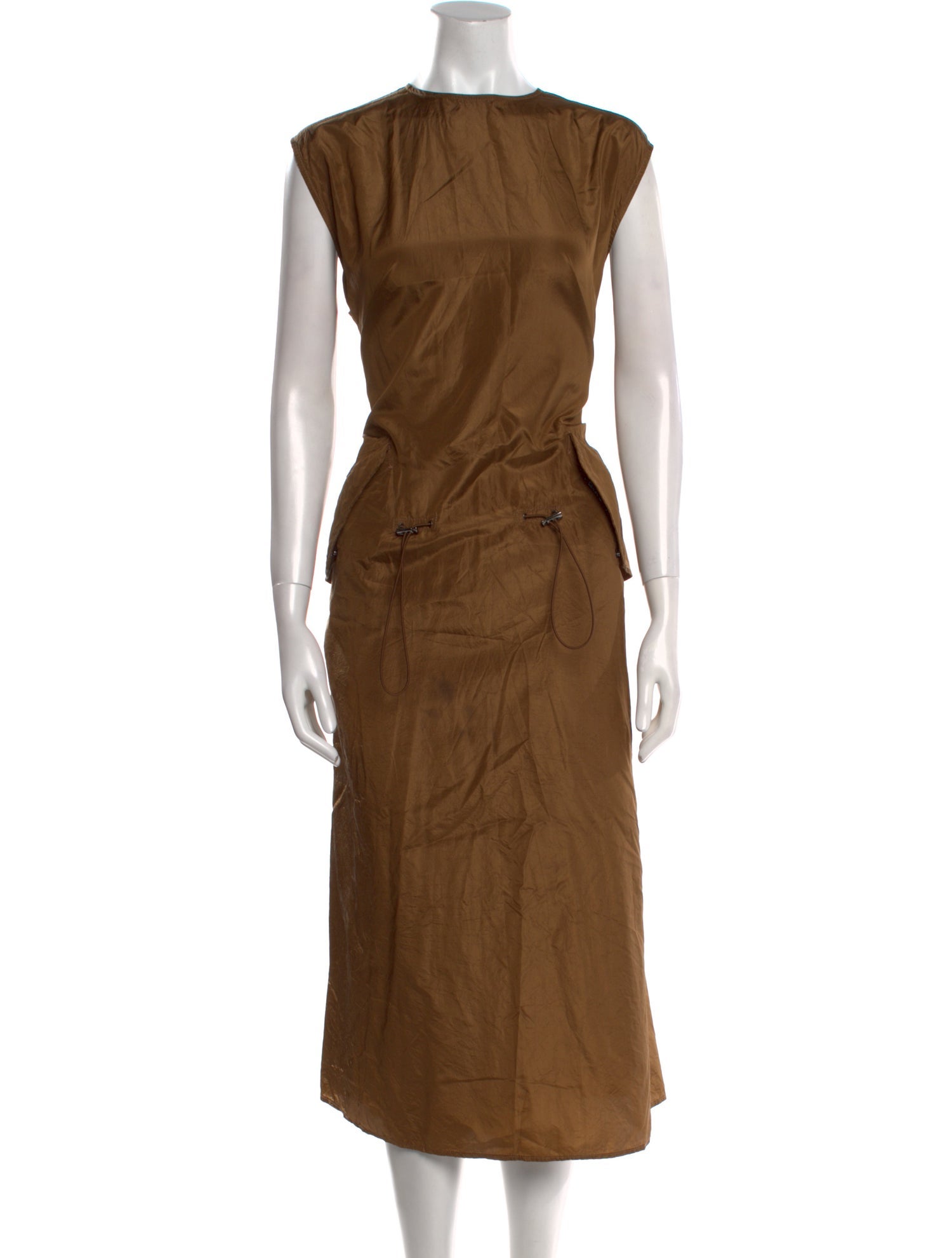 Dusan Silk Long Dress