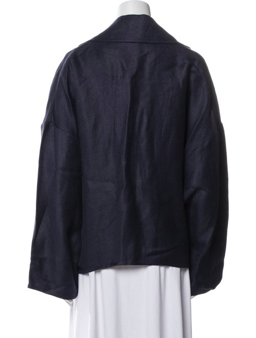 Dusan Linen Faux Fur Jacket