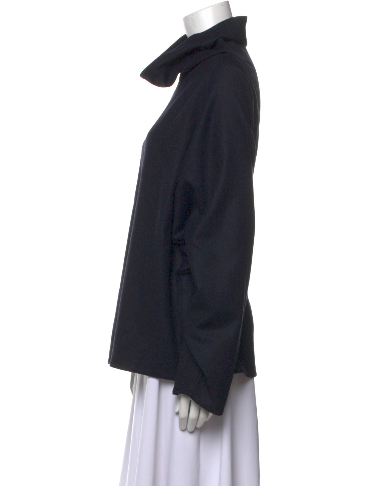 Dusan Virgin Wool Cowl Neck Sweatshirt