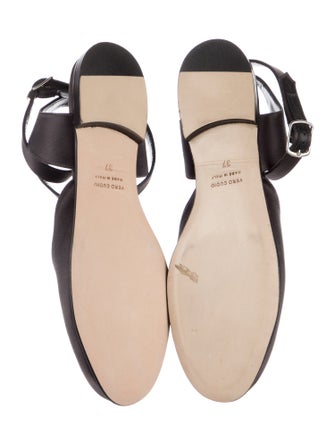 Dusan Leather Slingback Flats