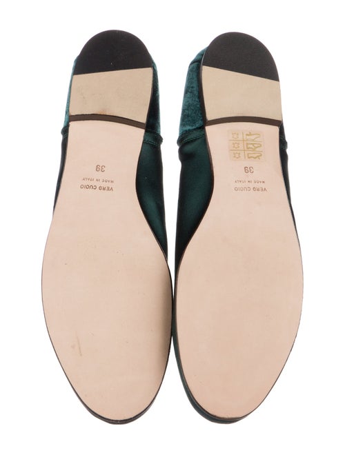 Dusan Satin Flats