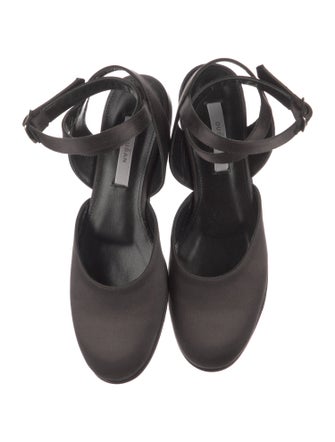 Dusan Satin Slingback Flats