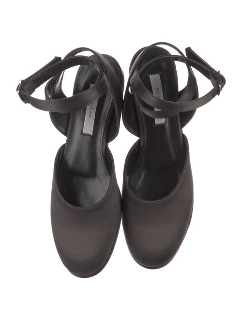 Dusan Satin Slingback Flats