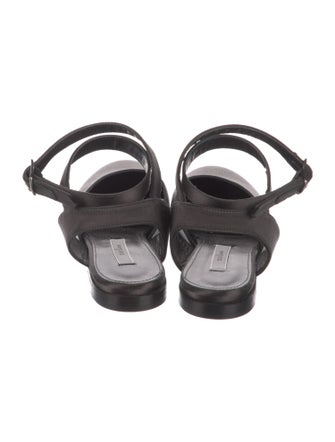 Dusan Satin Slingback Flats