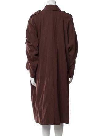 Dusan Linen Trench Coat