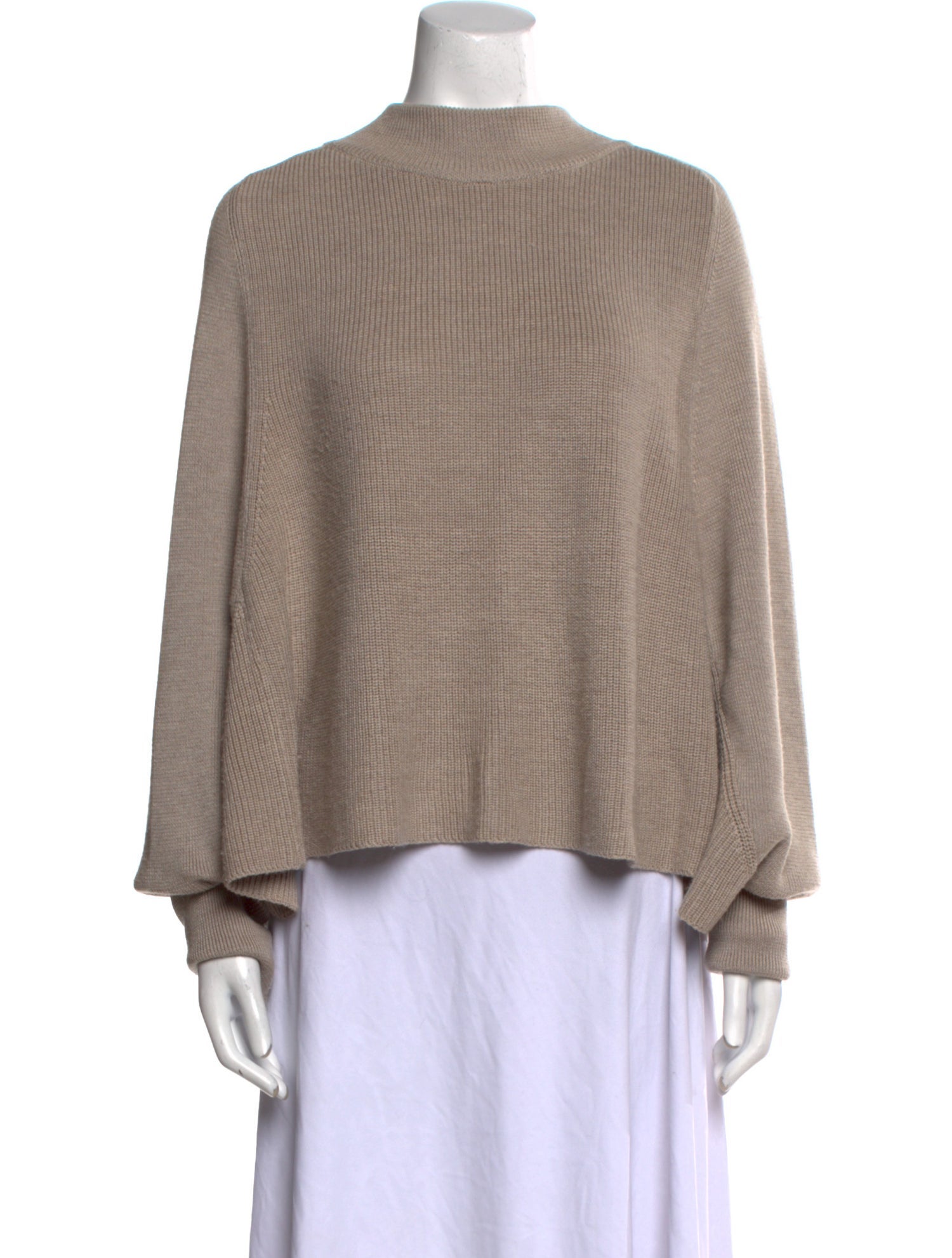Dusan Wool Mock Neck Sweater