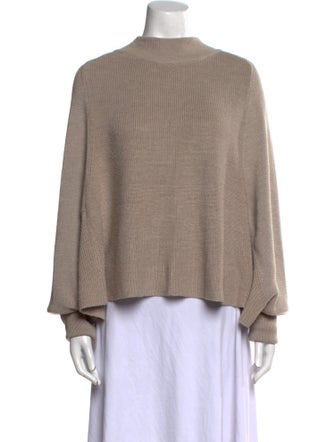 Dusan Wool Mock Neck Sweater