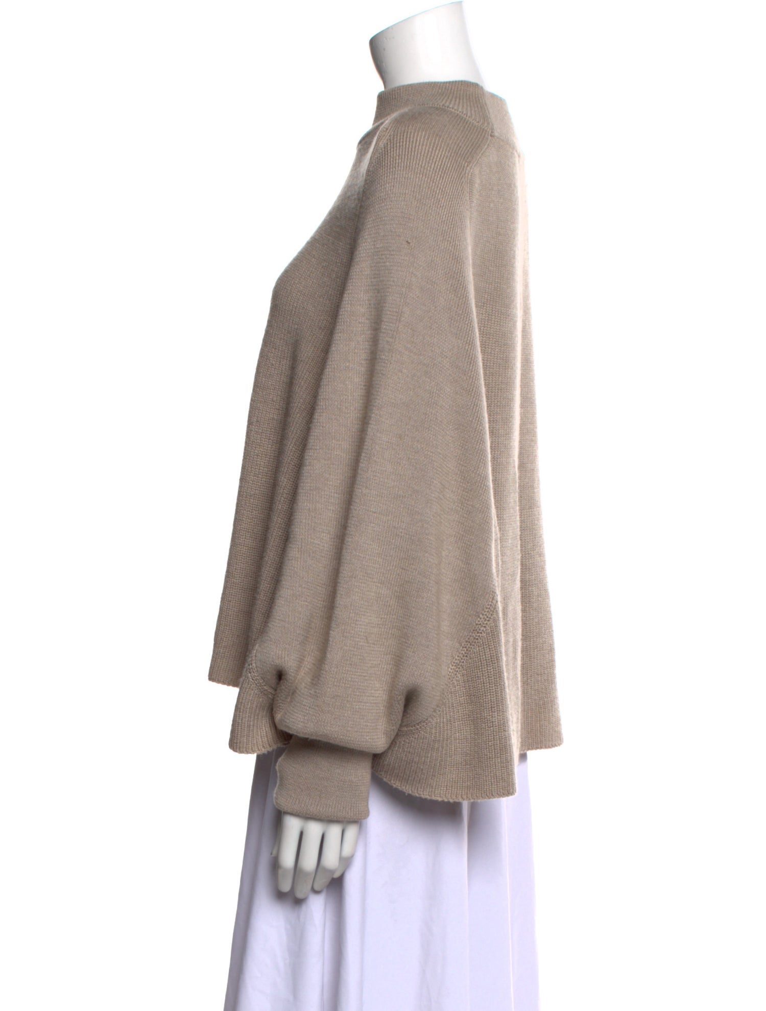 Dusan Wool Mock Neck Sweater