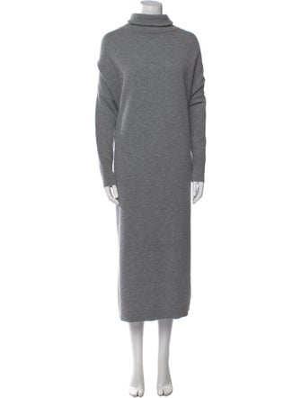 Dusan Cashmere Long Dress
