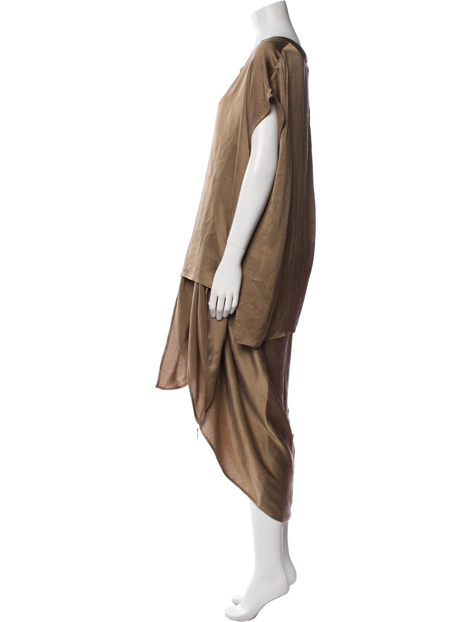 Dusan Silk Skirt Set