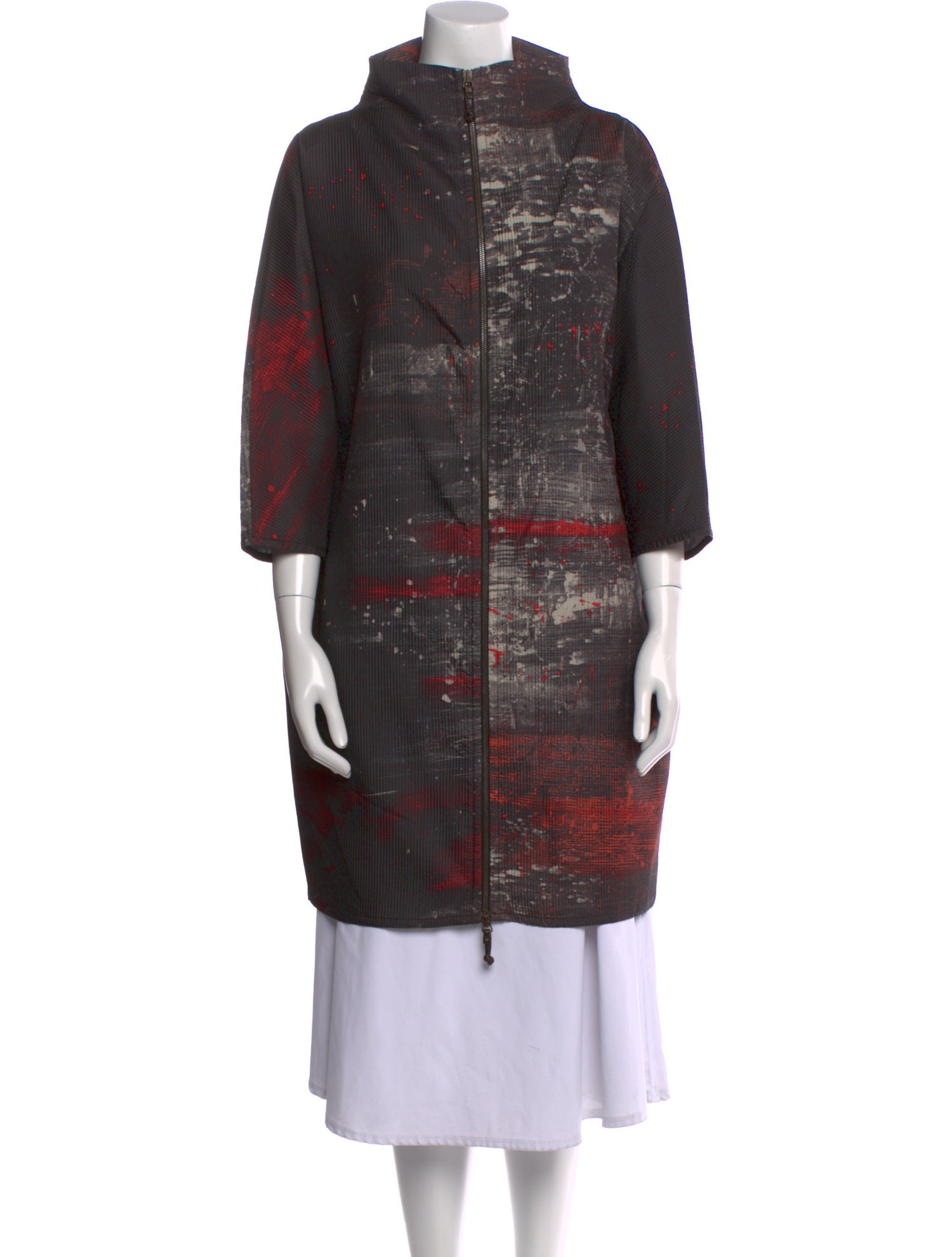 Dusan Silk Knee-Length Dress