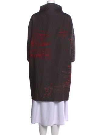 Dusan Silk Knee-Length Dress