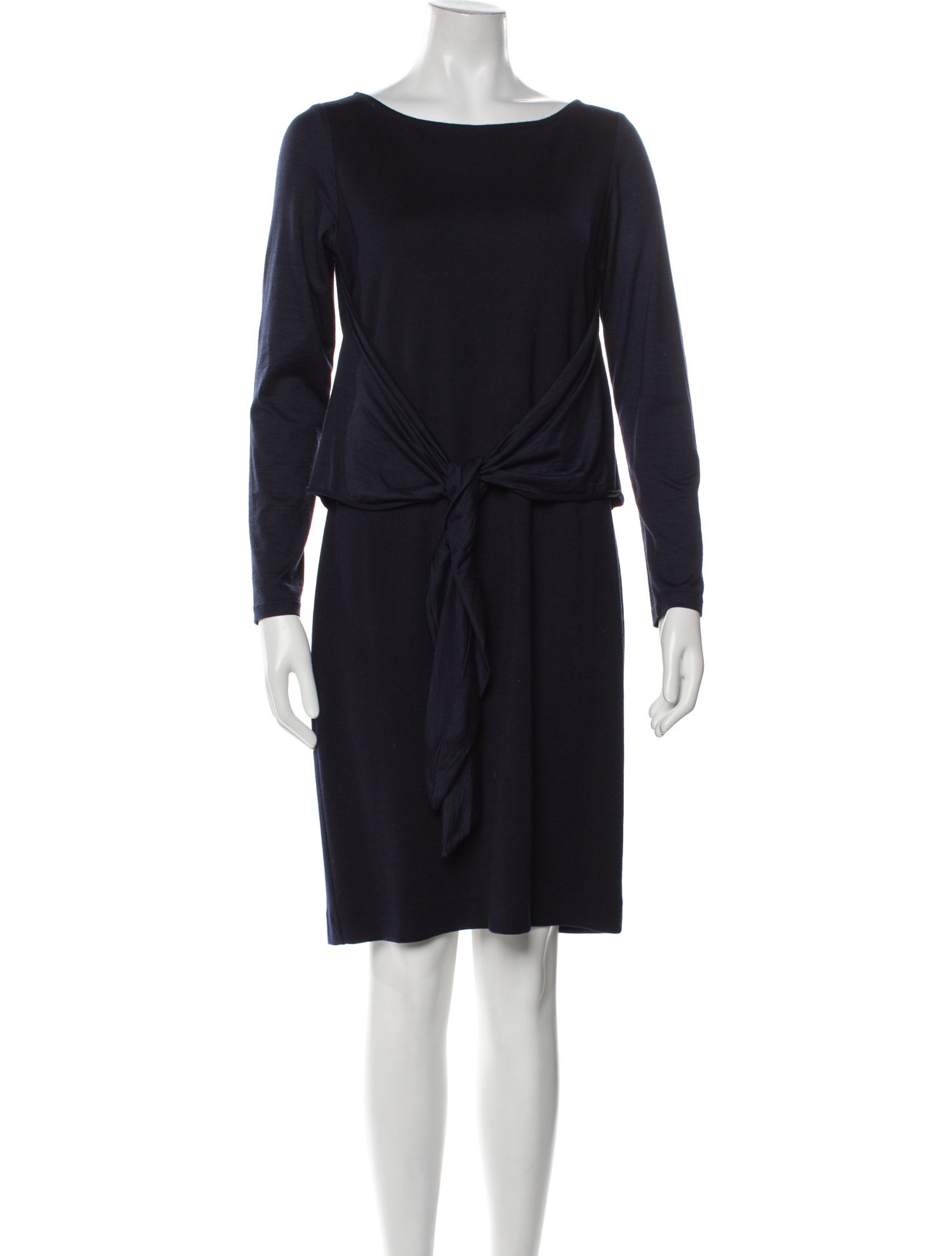 Dusan Wool Knee-Length Dress