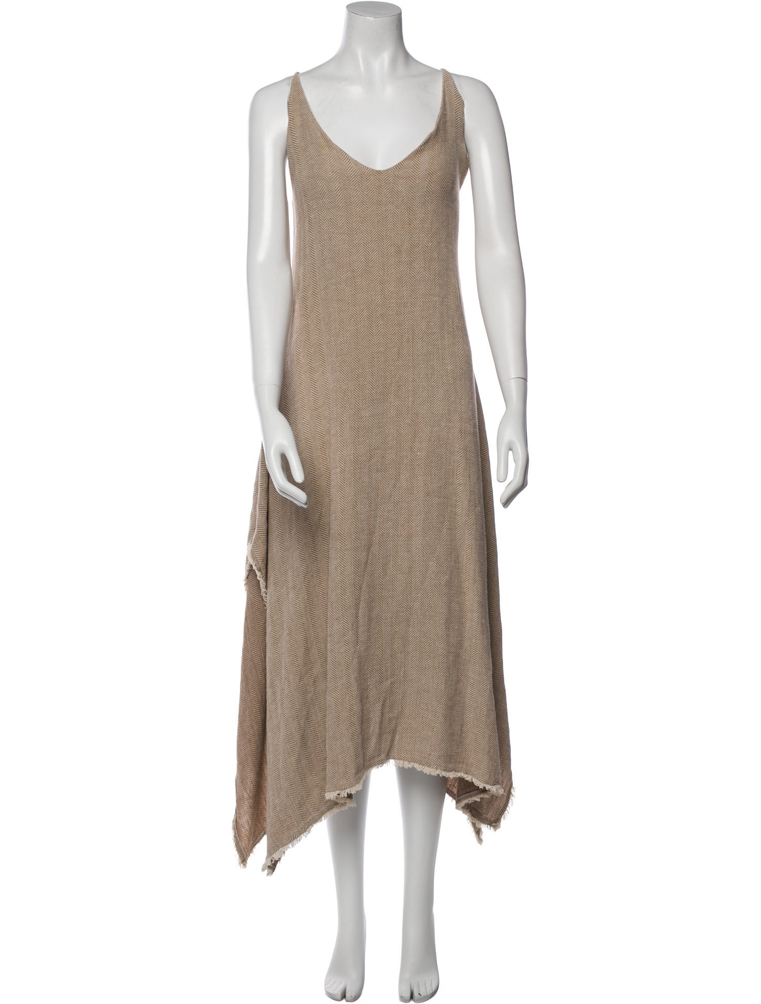 Dusan Linen Long Dress