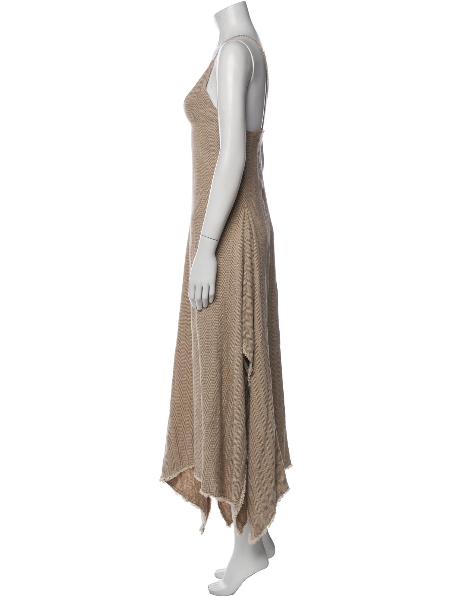 Dusan Linen Long Dress