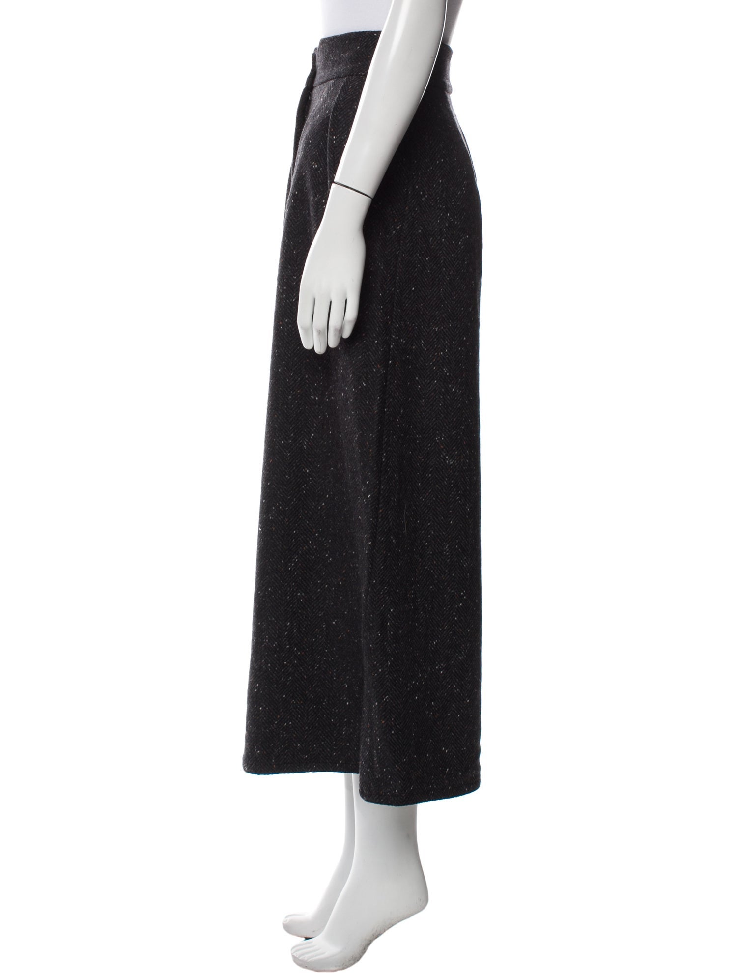 Dusan Virgin Wool Wide Leg Pants