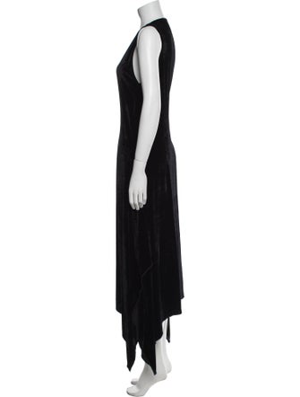 Dusan V-Neck Midi Length Dress