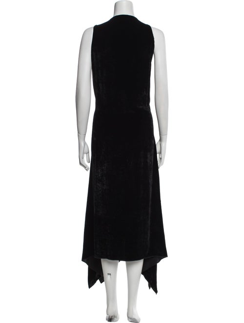 Dusan V-Neck Midi Length Dress