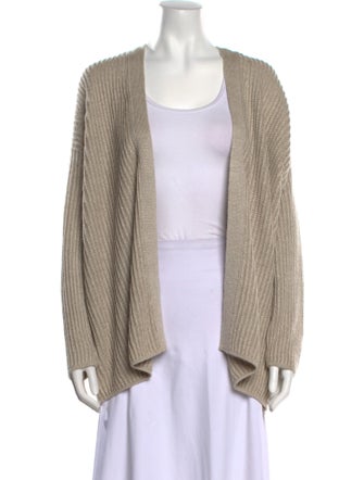 Dusan Linen Open Front Sweater