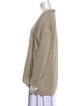 Dusan Linen Open Front Sweater