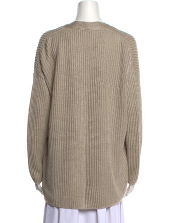 Dusan Linen Open Front Sweater