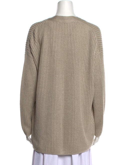 Dusan Linen Open Front Sweater