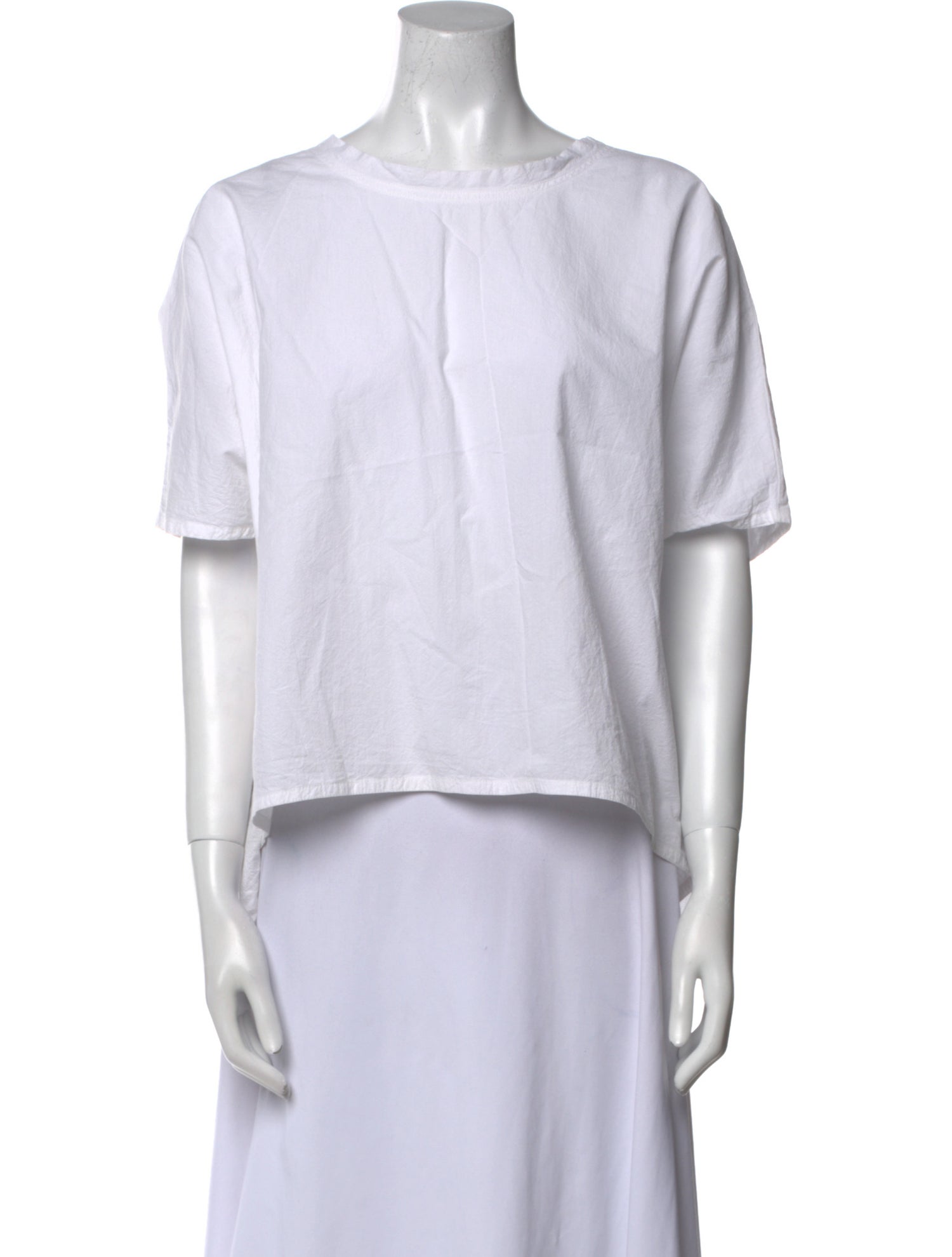 Dusan Scoop Neck Short Sleeve Top