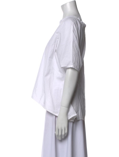 Dusan Scoop Neck Short Sleeve Top