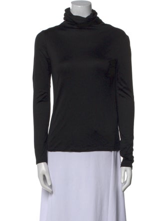 Dusan Silk Turtleneck Sweatshirt