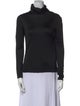 Dusan Silk Turtleneck Sweatshirt