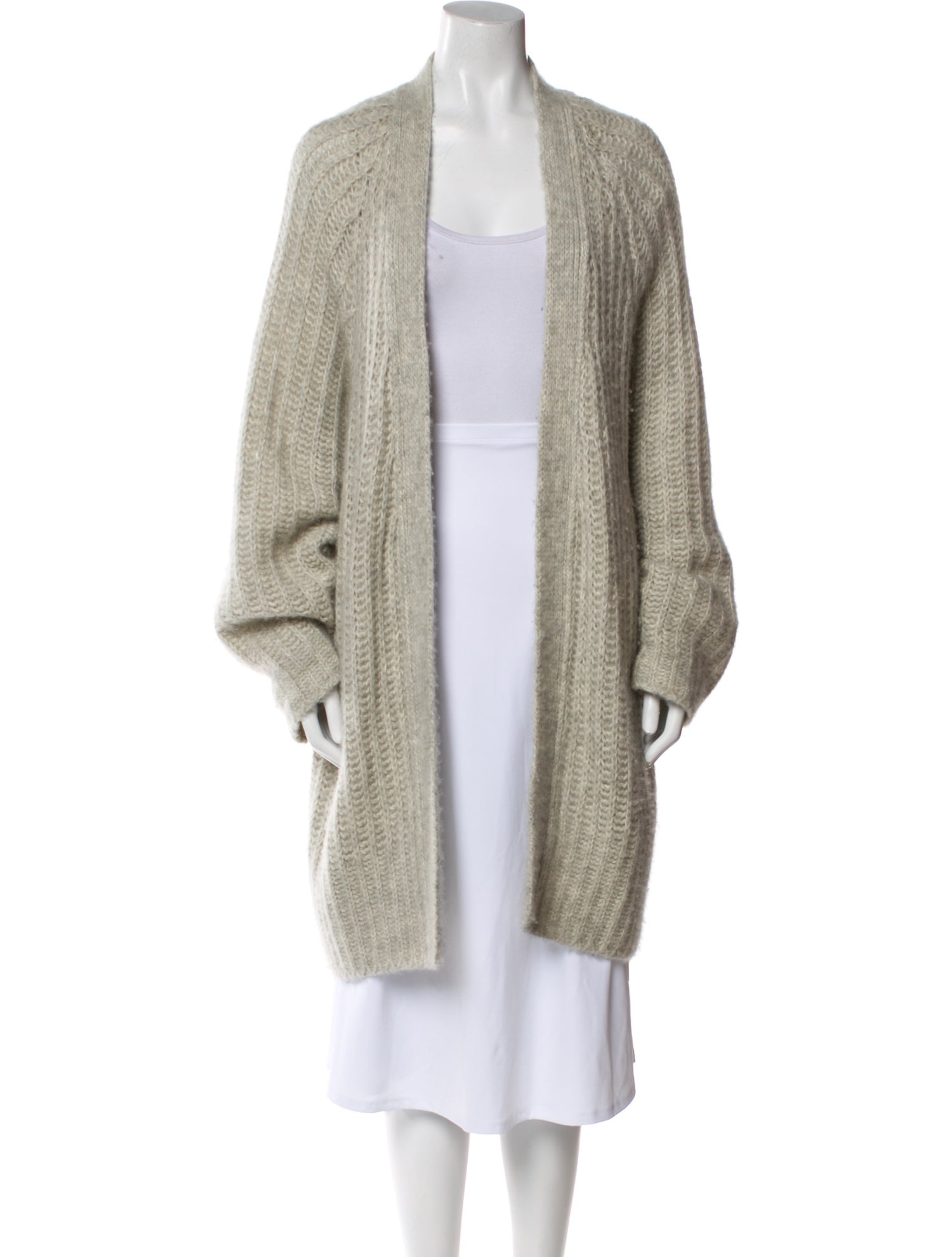 Dusan Cashmere Open Front Sweater