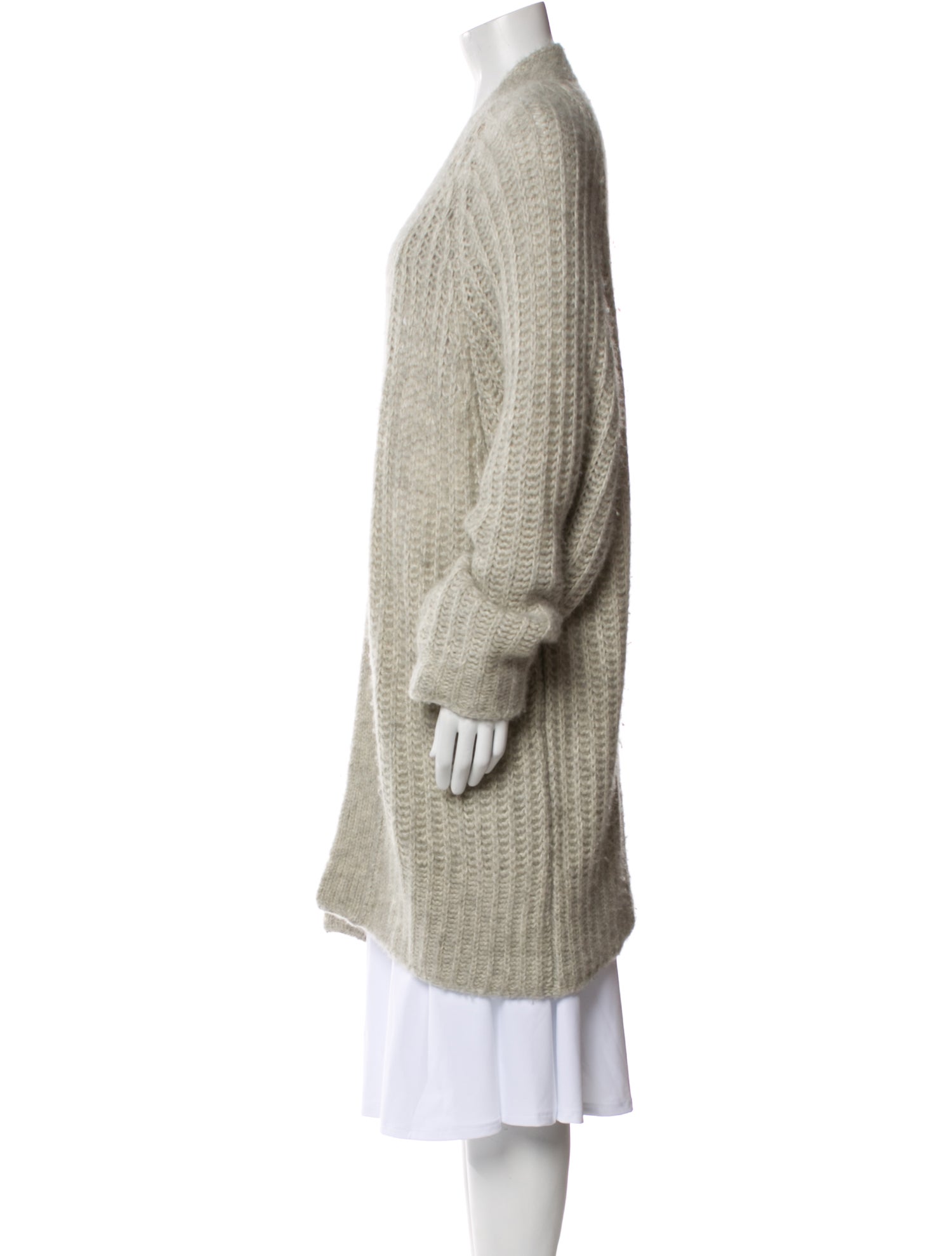 Dusan Cashmere Open Front Sweater