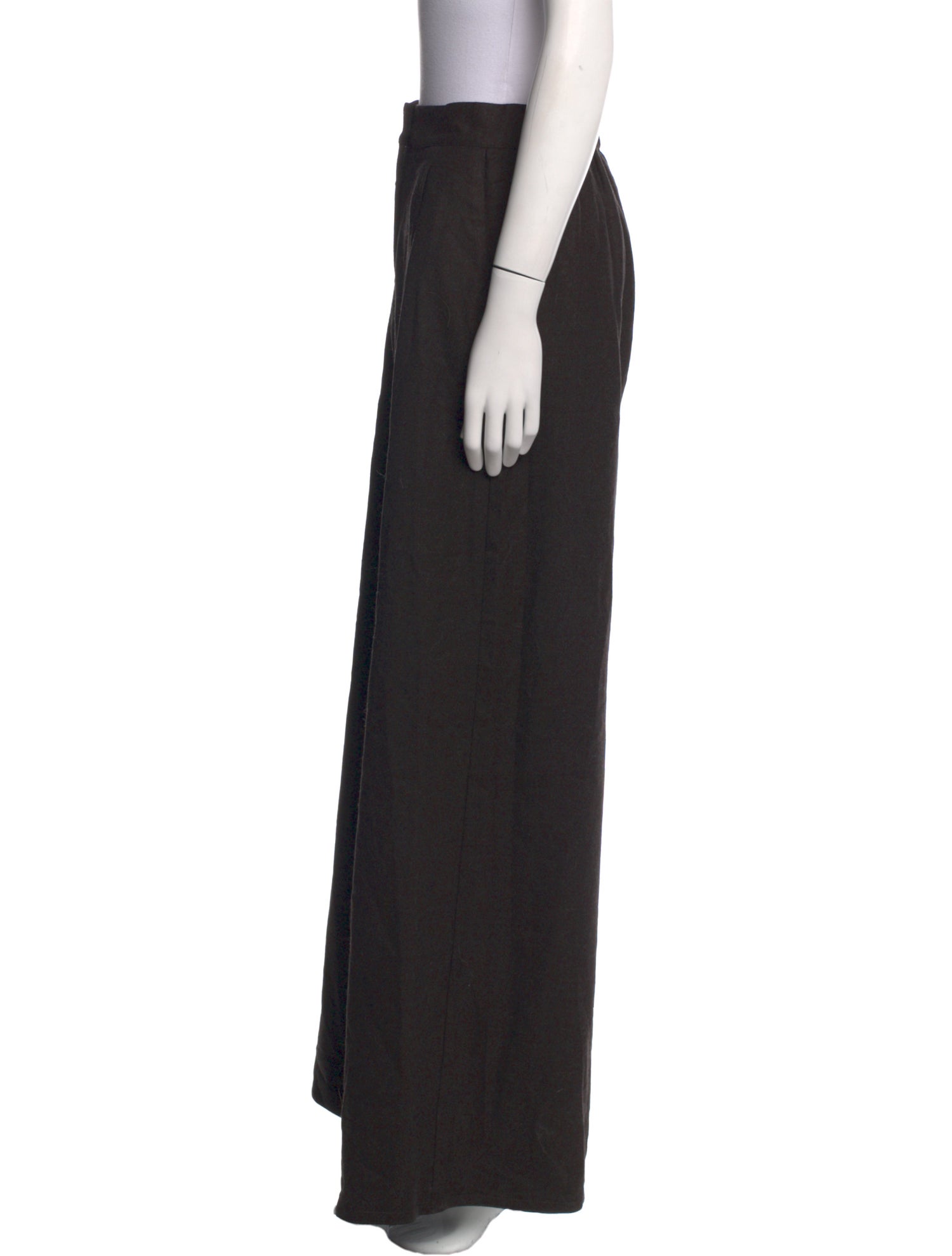 Dusan Virgin Wool Wide Leg Pants