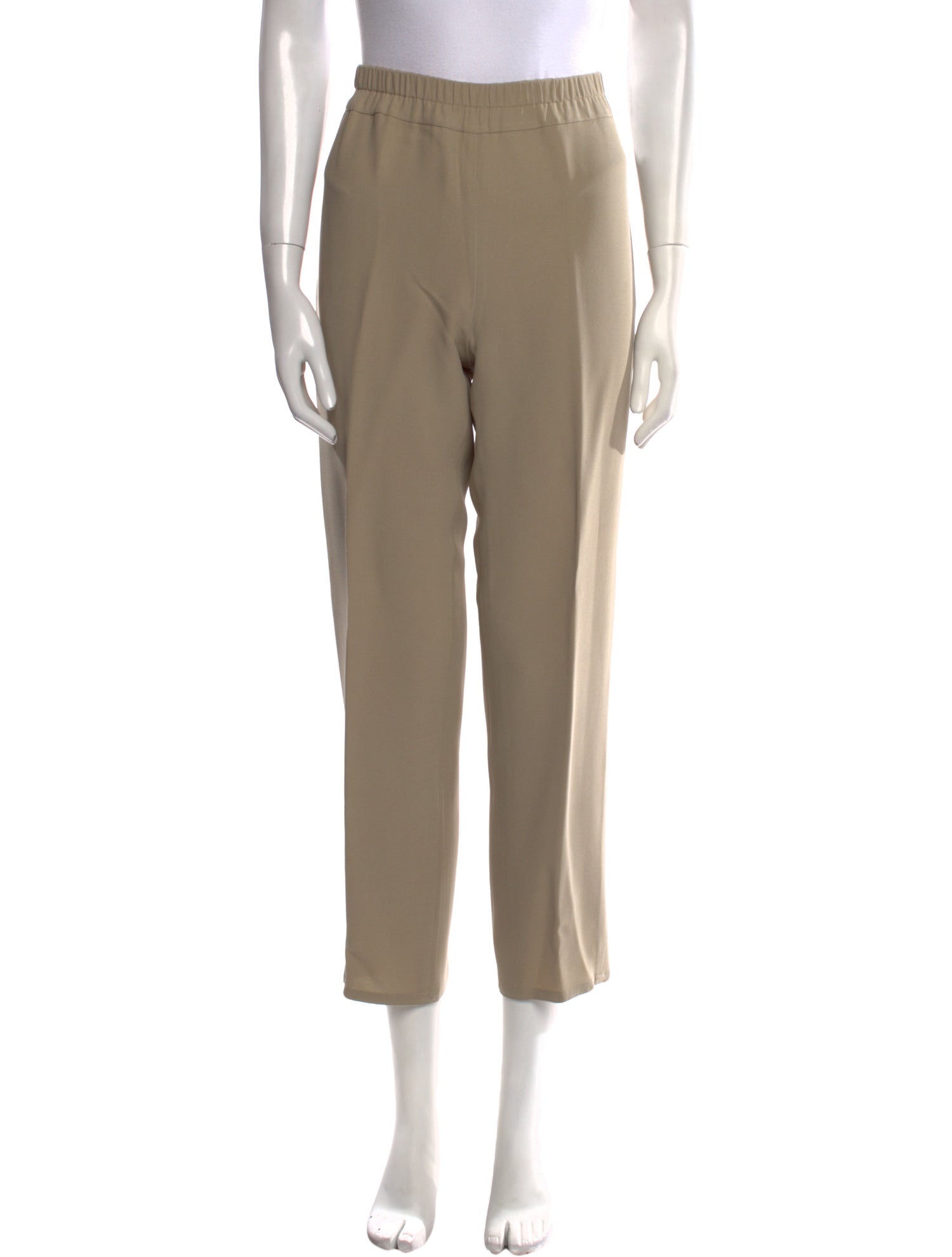 Dusan Silk Straight Leg Pants