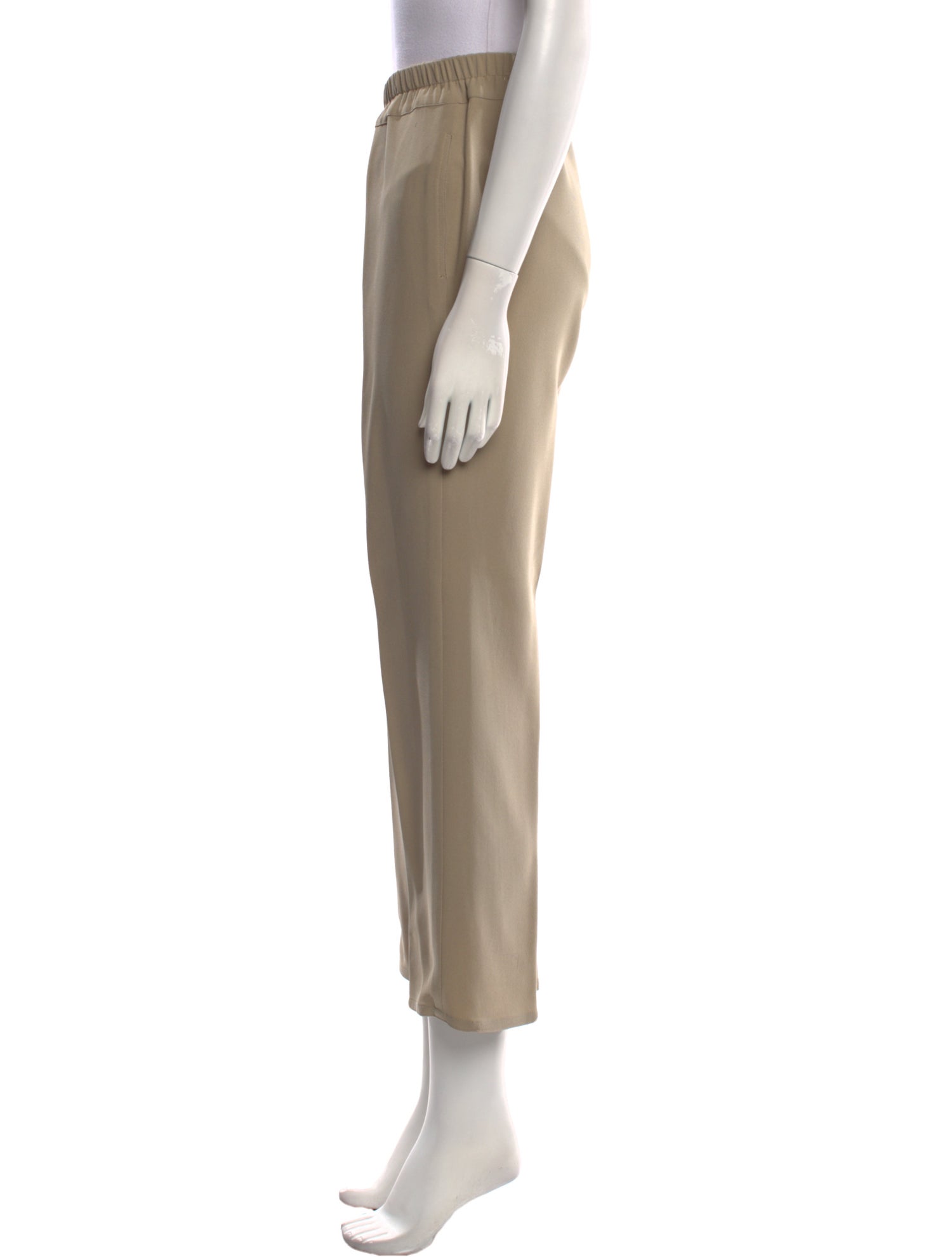 Dusan Silk Straight Leg Pants
