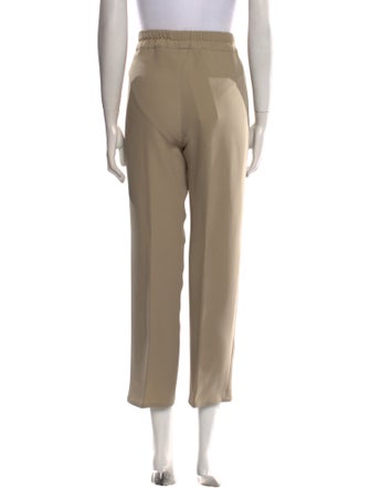 Dusan Silk Straight Leg Pants
