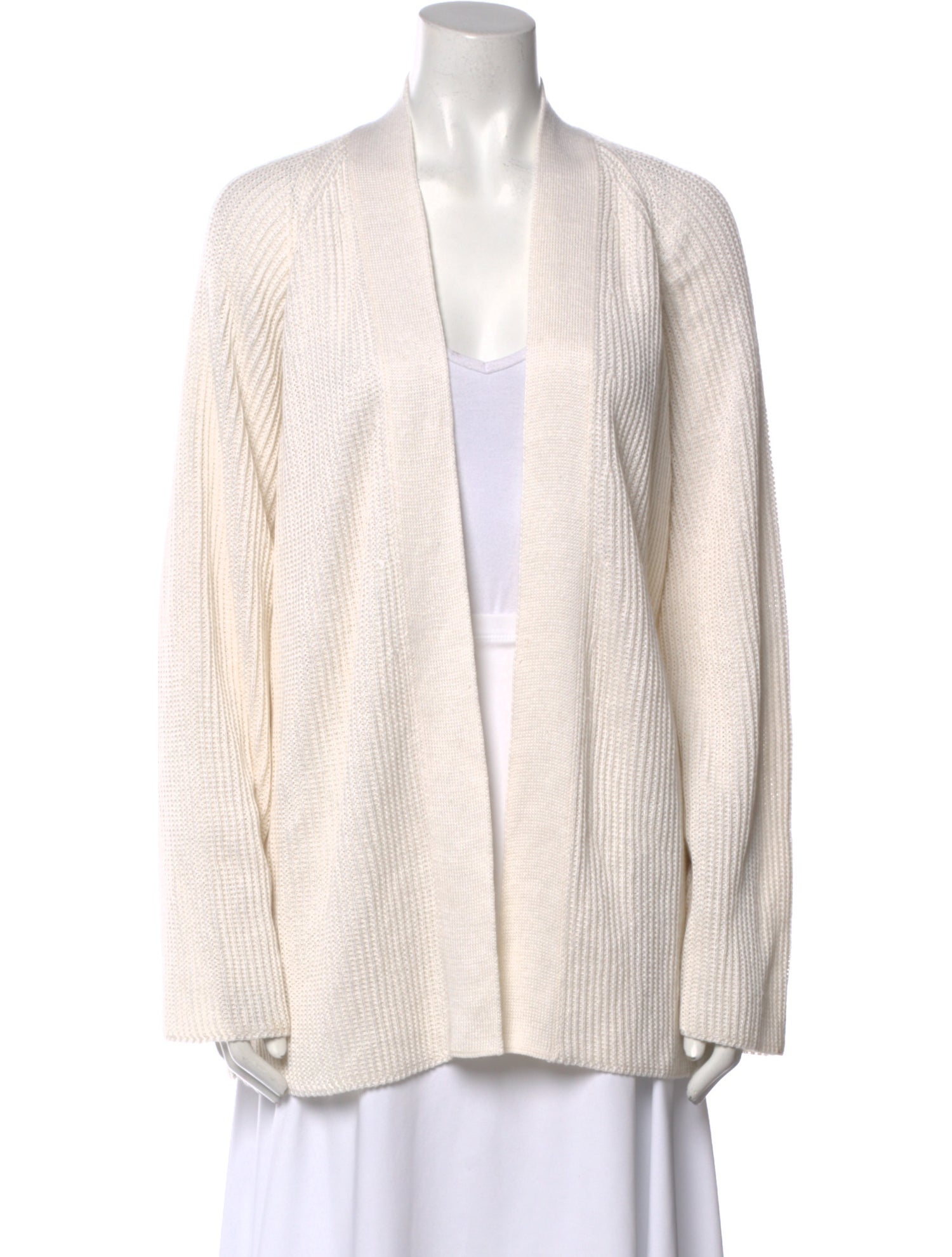 Dusan Linen Open Front Sweater