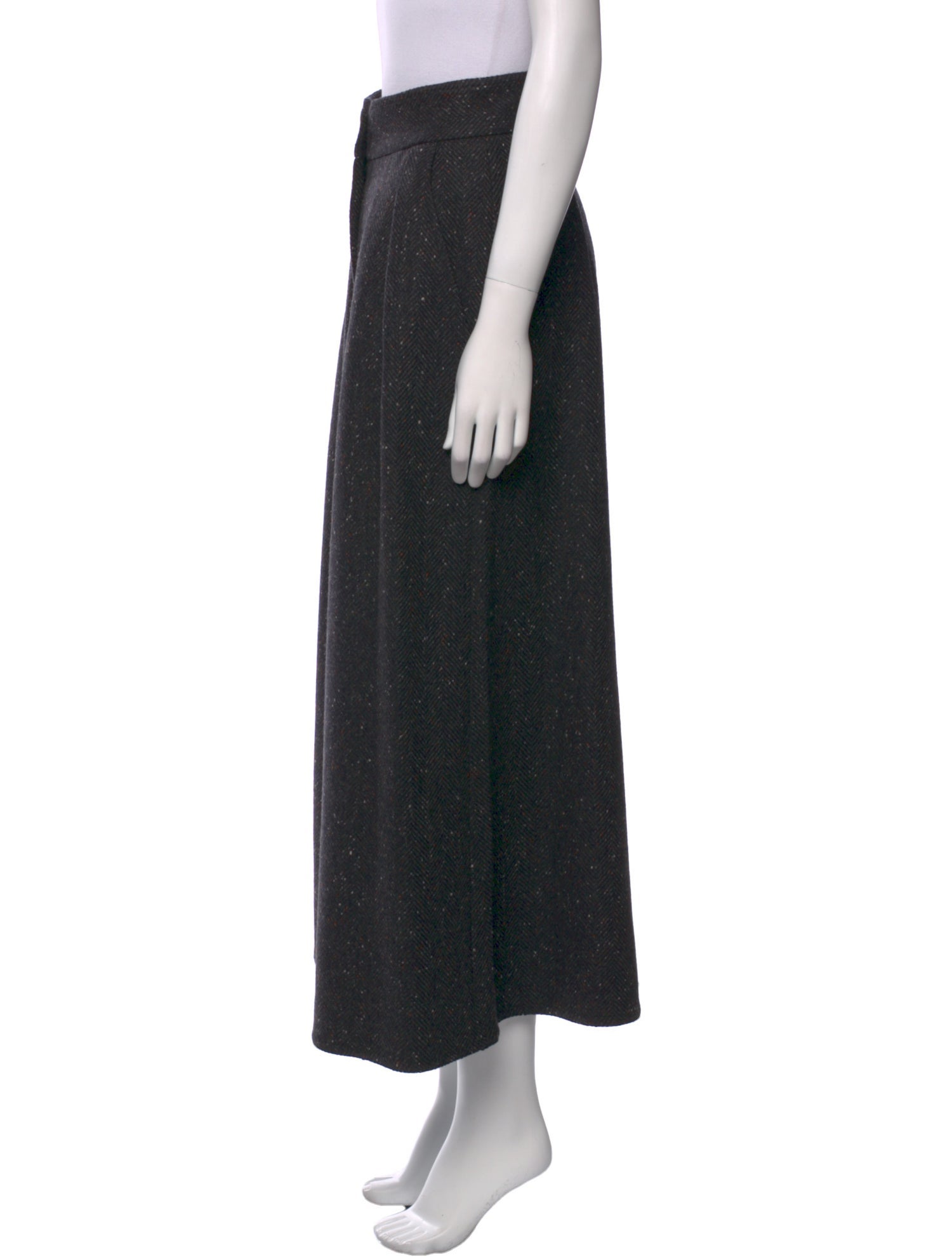 Dusan Virgin Wool Wide Leg Pants