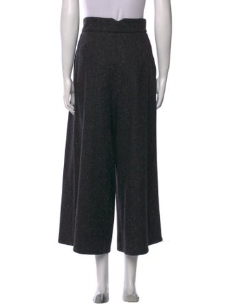 Dusan Virgin Wool Wide Leg Pants