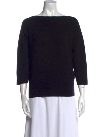 Dusan Wool Bateau Neckline Sweater