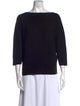Dusan Wool Bateau Neckline Sweater