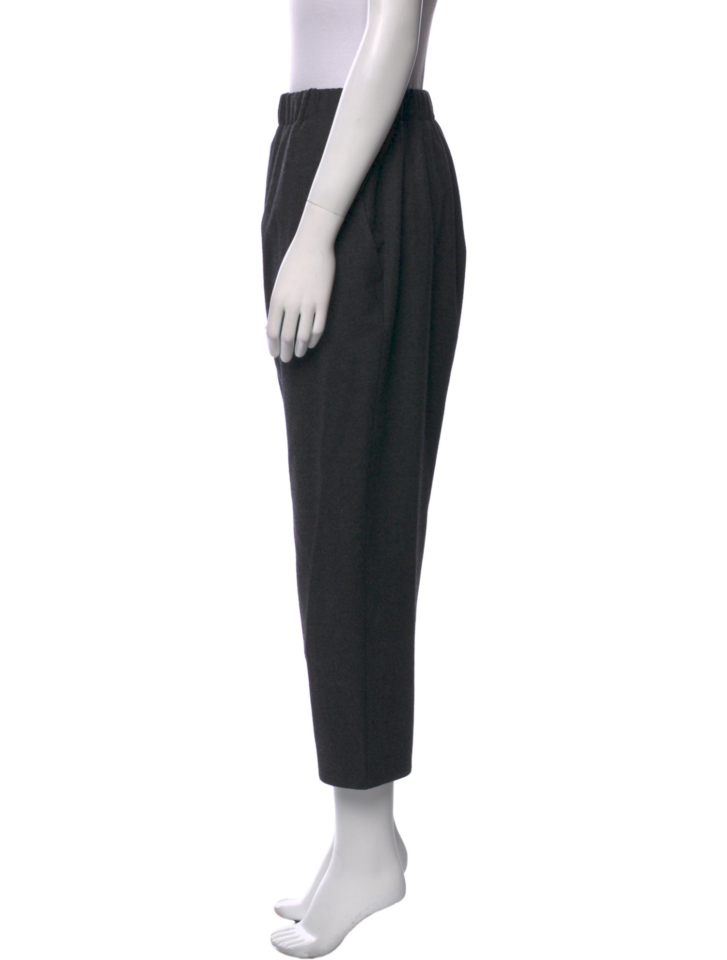 Dusan Virgin Wool Straight Leg Pants